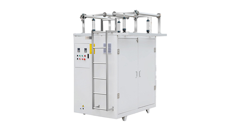 RM850 Cups Double Station Forming Machine Online Crusher One By Two
