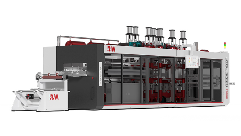 RM-3 Three-station Thermoforming Machine